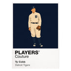 Ty Cobb Detroit Tigers Baseball Icon Frame - Icon Design (View 8)