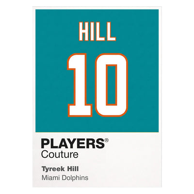 Tyreek Hill 10 Dolphins Jersey Frame - Icon Design (View 9)