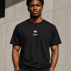 U2 Mens T-Shirt — lifestyle photo, Black t-shirt