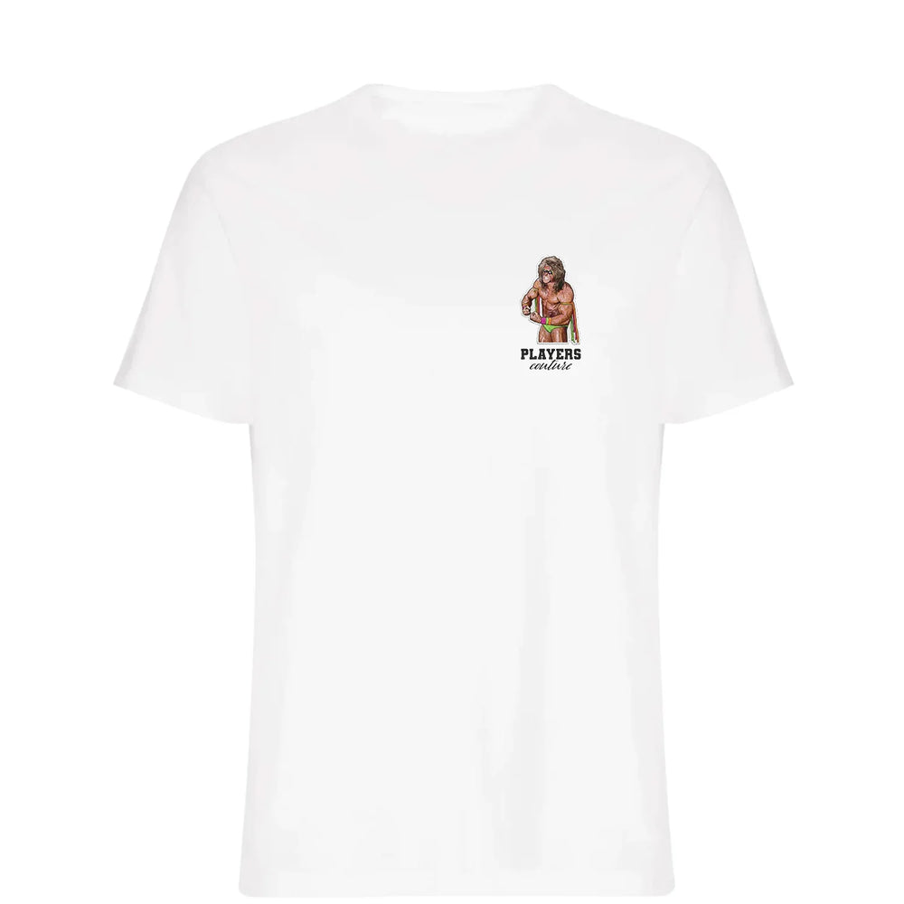 Ultimate Warrior t-shirt – black men's t-shirt featuring the Ultimate Warrior Players Couture logo