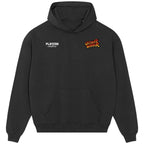 Ultimate Warrior hoodie – black men's hoodie featuring the Ultimate Warrior Players Couture logo