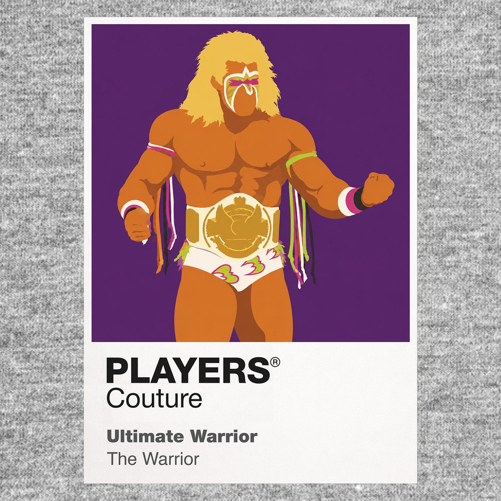 Ultimate Warrior Wrestling Icon Frame Men's T-Shirt