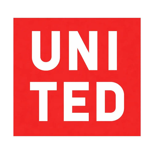 United Logo Men's T-Shirt – white close-up detail shot of the United Players Couture logo design