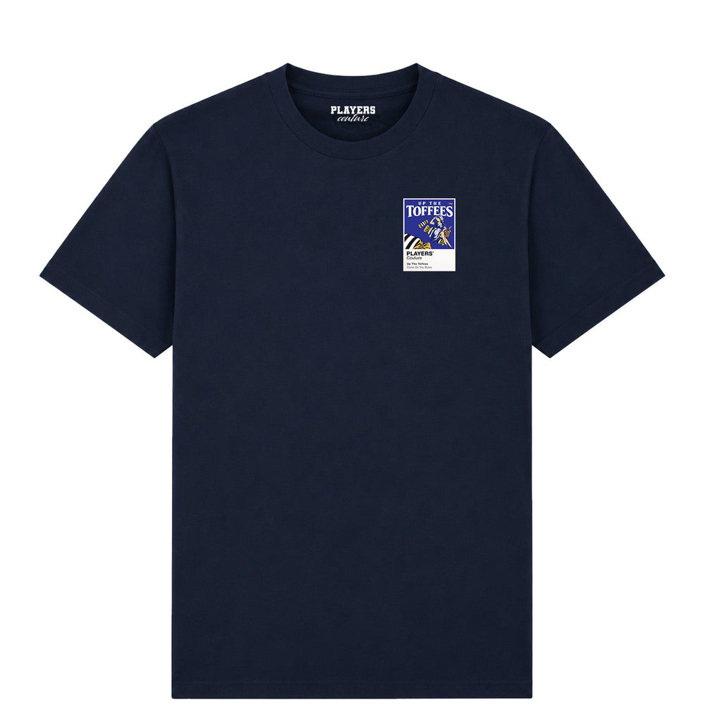 Up The Toffees Everton men's T-shirt in navy