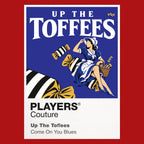 Up The Toffees Icon Frame artwork in red