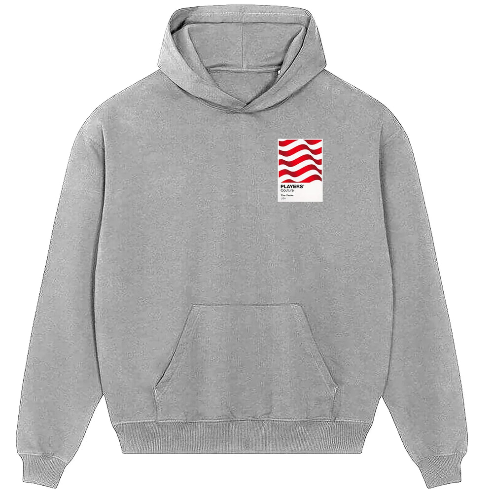 USA Stripes Classic Football Shirt Colours Frame Men's Hoodie
