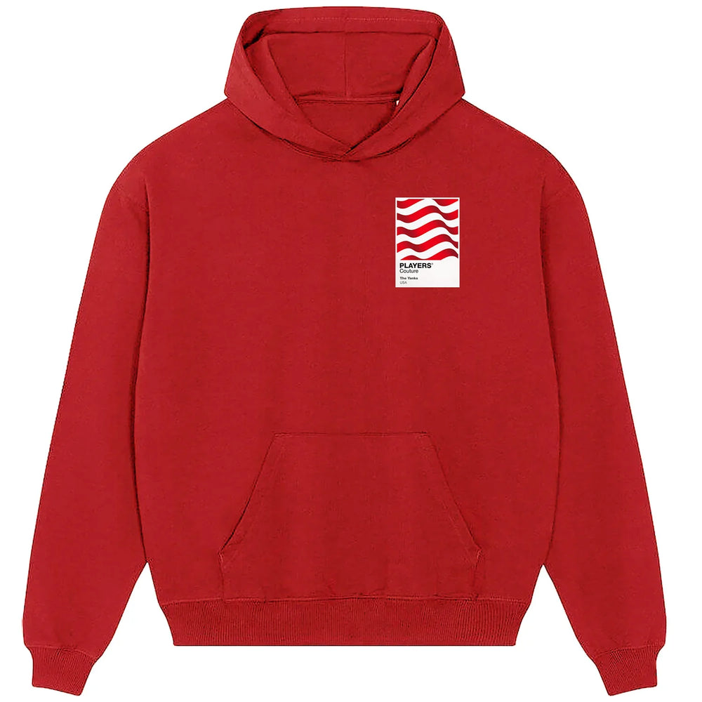 USA Stripes Classic Football Shirt Colours Frame Men's Hoodie