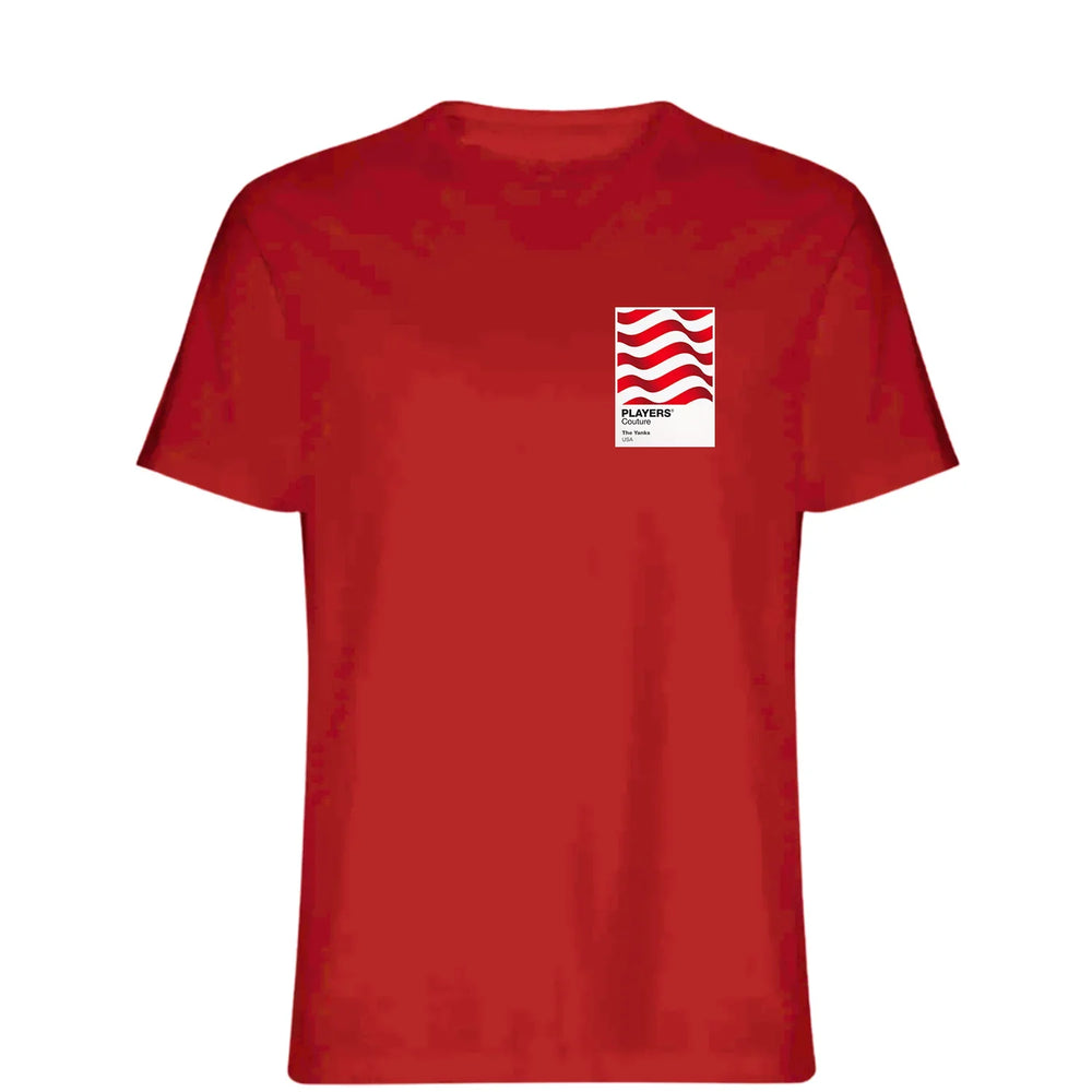 USA Stripes Classic Football Shirt Colours Frame Men's T-Shirt