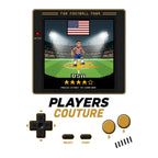 USA World Cup 8-Bit Men's T-Shirt retro gaming football design by Players Couture
