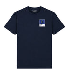 Valentino Rossi Motorcycling Icon Frame Men's T-Shirt - Navy