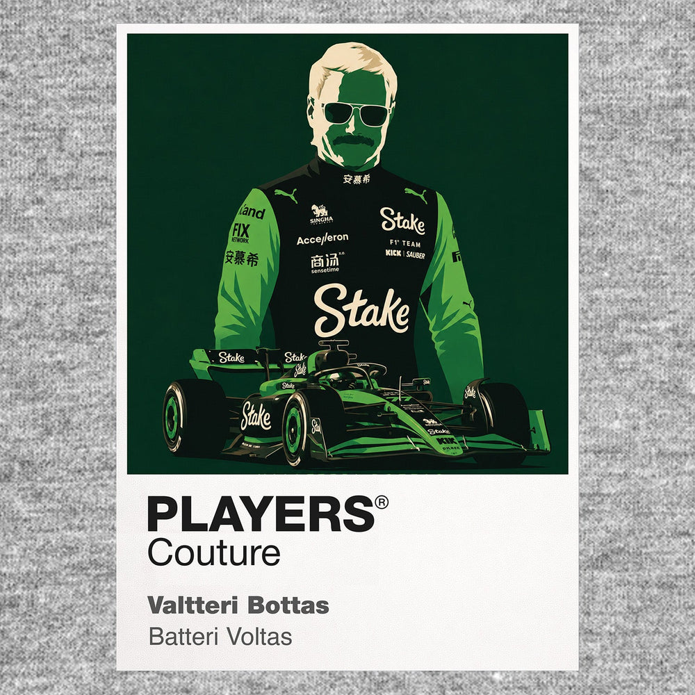 Valtteri Bottas Formula 1 T-shirt – grey view