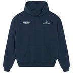 Van Nistelrooy V hoodie – navy men's hoodie featuring the Van Nistelrooy V Players Couture logo