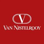 Ruud Van Nistelrooy V Logo Men's T-Shirt – red close-up detail shot of the Ruud Van Nistelrooy V Players Couture logo design