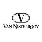 Ruud Van Nistelrooy V Logo Men's T-Shirt – white close-up detail shot of the Ruud Van Nistelrooy V Players Couture logo