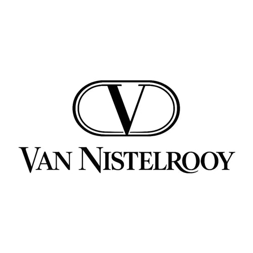 Ruud Van Nistelrooy V Logo Men's T-Shirt – white close-up detail shot of the Ruud Van Nistelrooy V Players Couture logo