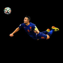 Robin van Persie Icon Players Couture Men's Black T-Shirt