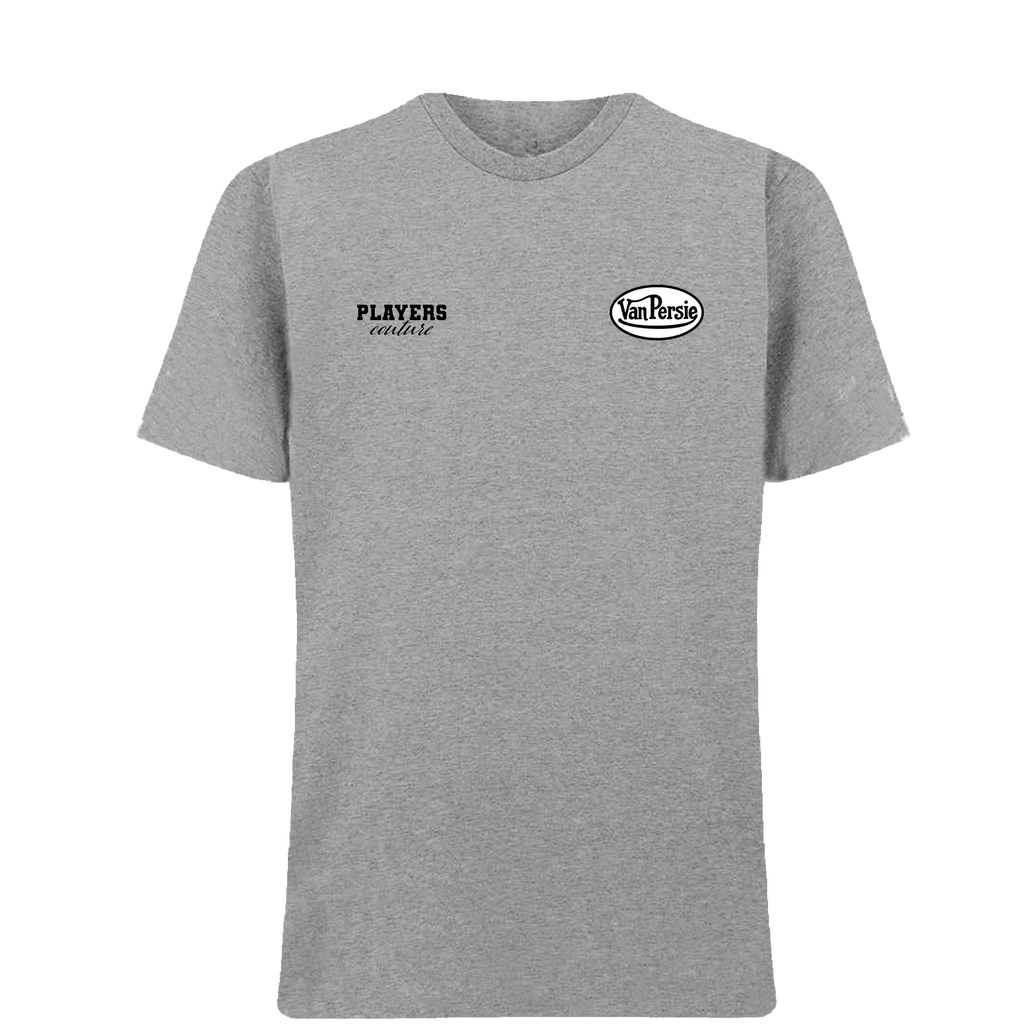 Robin Van Persie Logo Players Couture Mens T-Shirt Gray