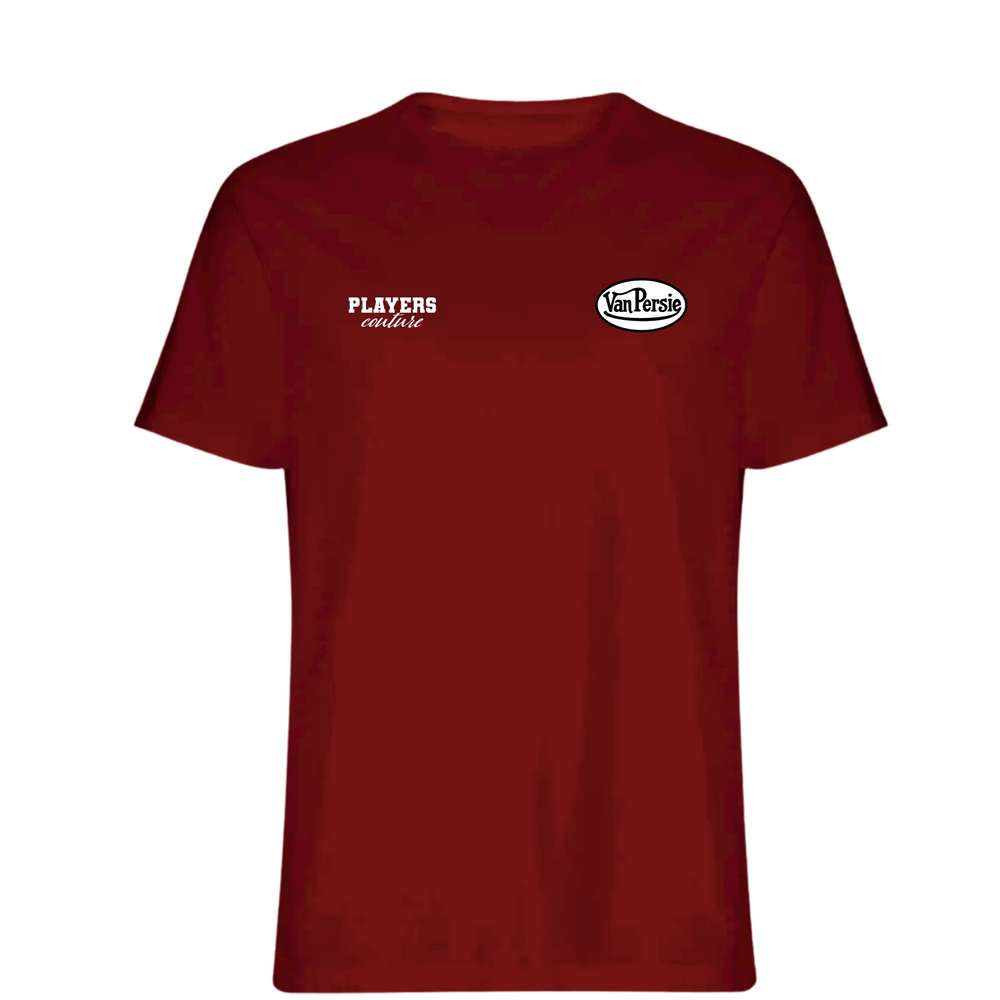 Robin Van Persie Logo Players Couture Mens T-Shirt Red