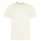 Custom Upload Your Logo Men's Sports T-Shirt – close-up detail shot of the Custom Upload Your Players Couture logo design