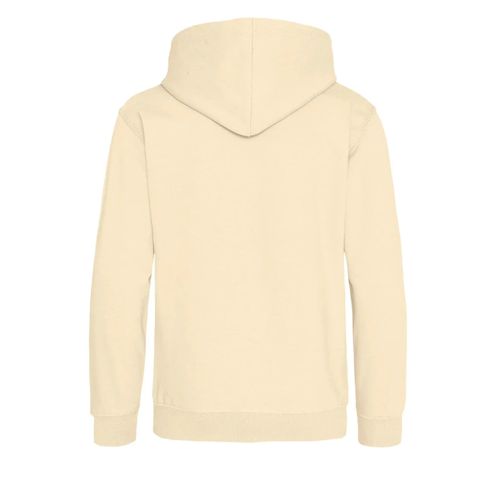 Essentials Collection hoodie – navy kids' hoodie with white Essentials Collection letters and Players Couture logo on the