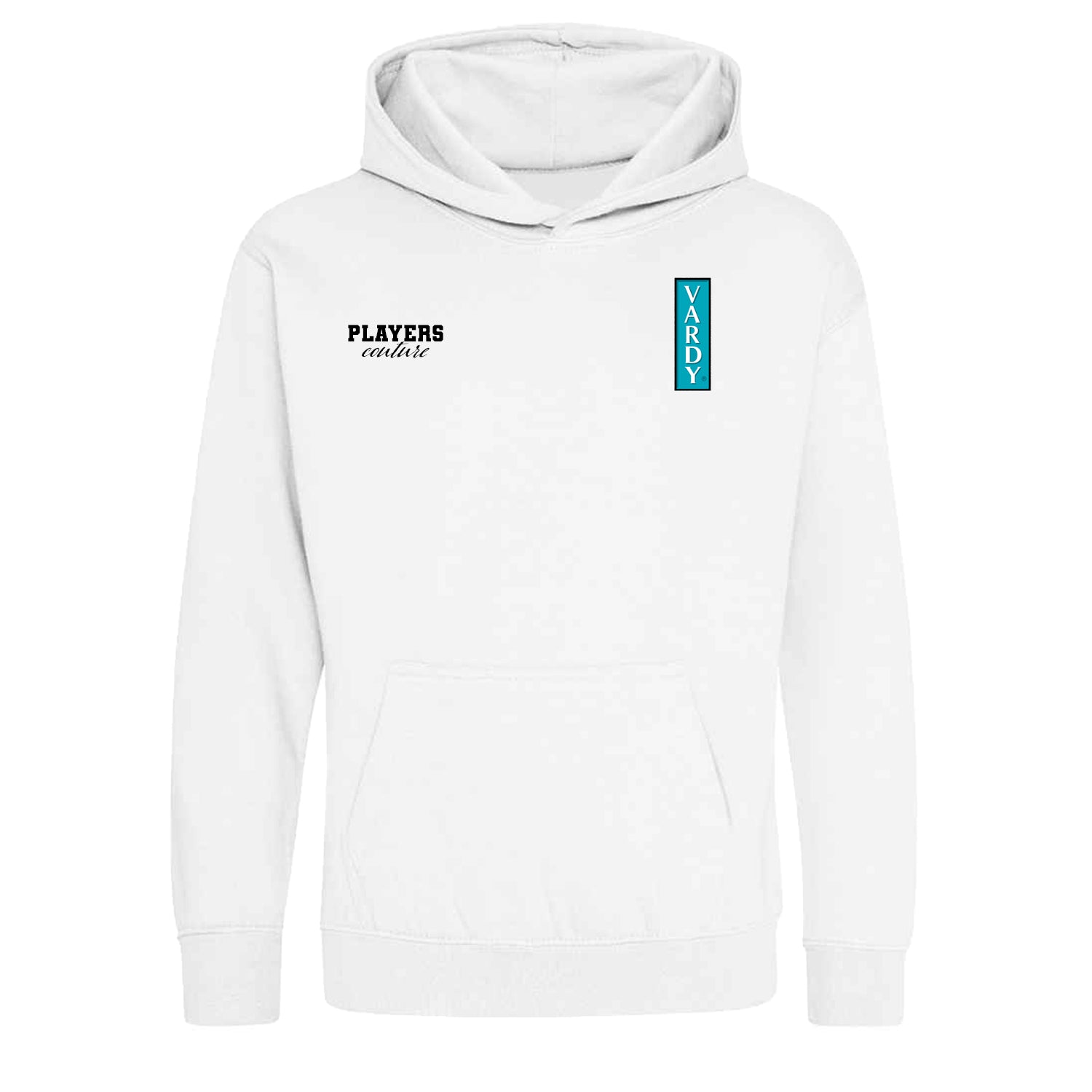 Jamie Vardy Logo Players Couture Kids Hoodie White
