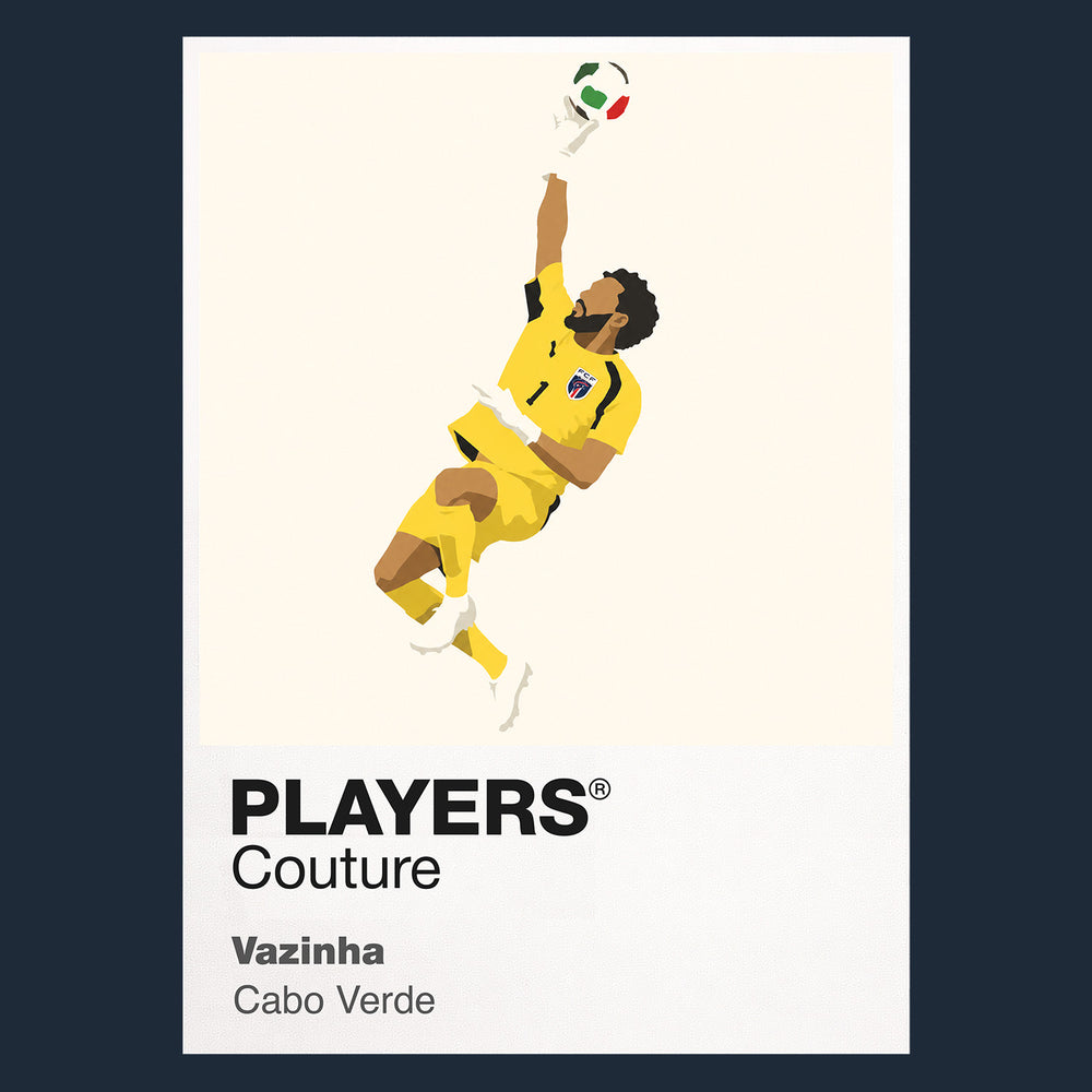 Vazinha Cabo Verde Icon Frame — Navy