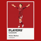 Victor Muñoz Liverpool red Icon Frame artwork detail
