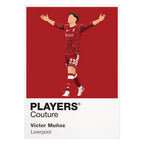Victor Muñoz Liverpool white Icon Frame artwork detail