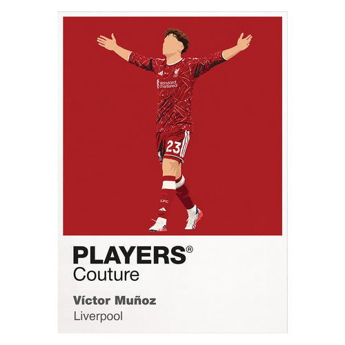 Victor Muñoz Liverpool white Icon Frame artwork detail