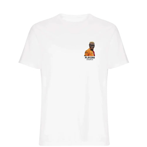 Victor Osimhen t-shirt – black men's t-shirt featuring the Victor Osimhen Players Couture logo