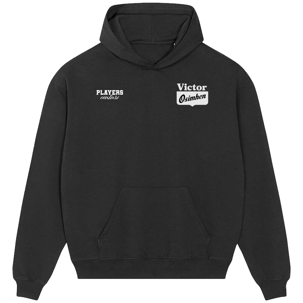 Victor Osimhen Logo Players Couture Men's Casual Hoodie Black
