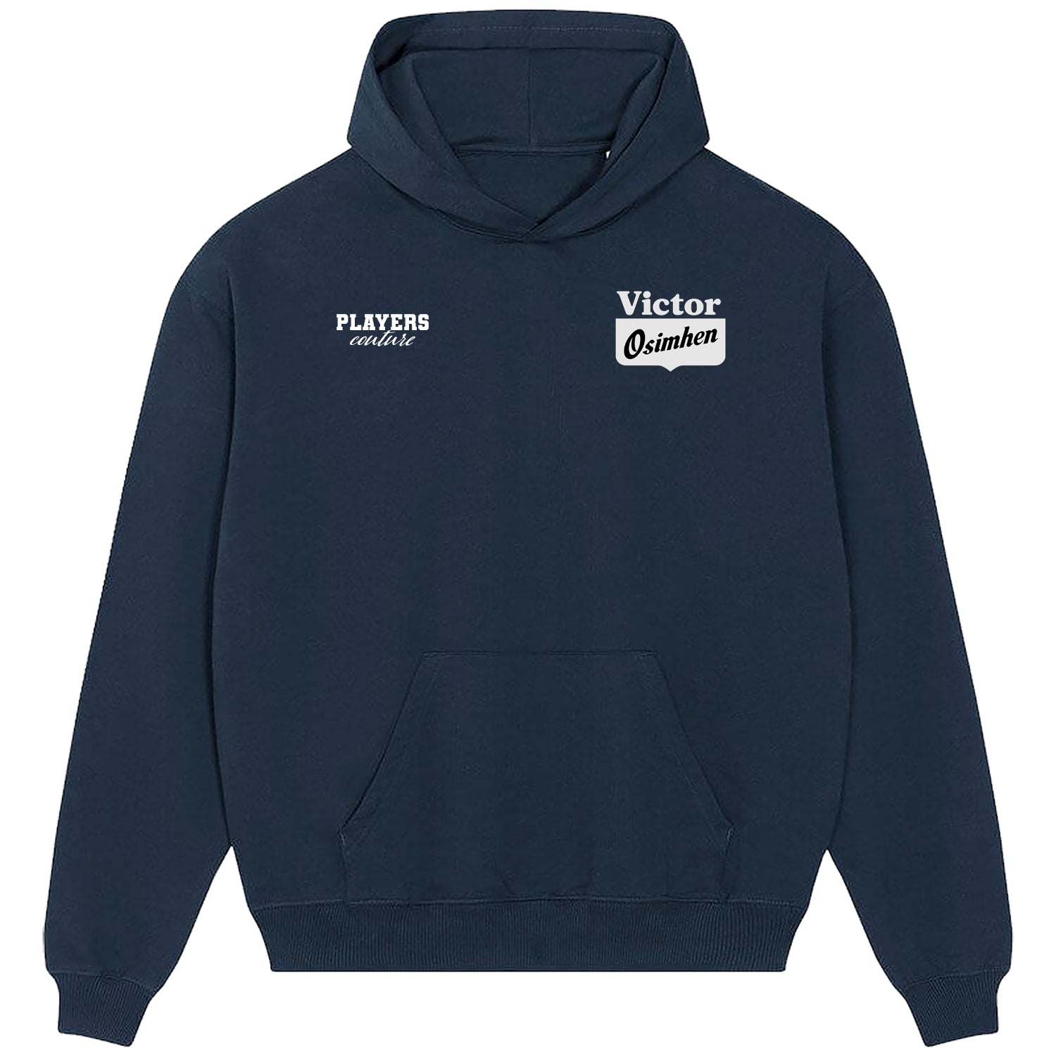 Victor Osimhen Logo Players Couture Men's Casual Hoodie Navy