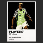 Victor Osimhen Players Couture Frame Black