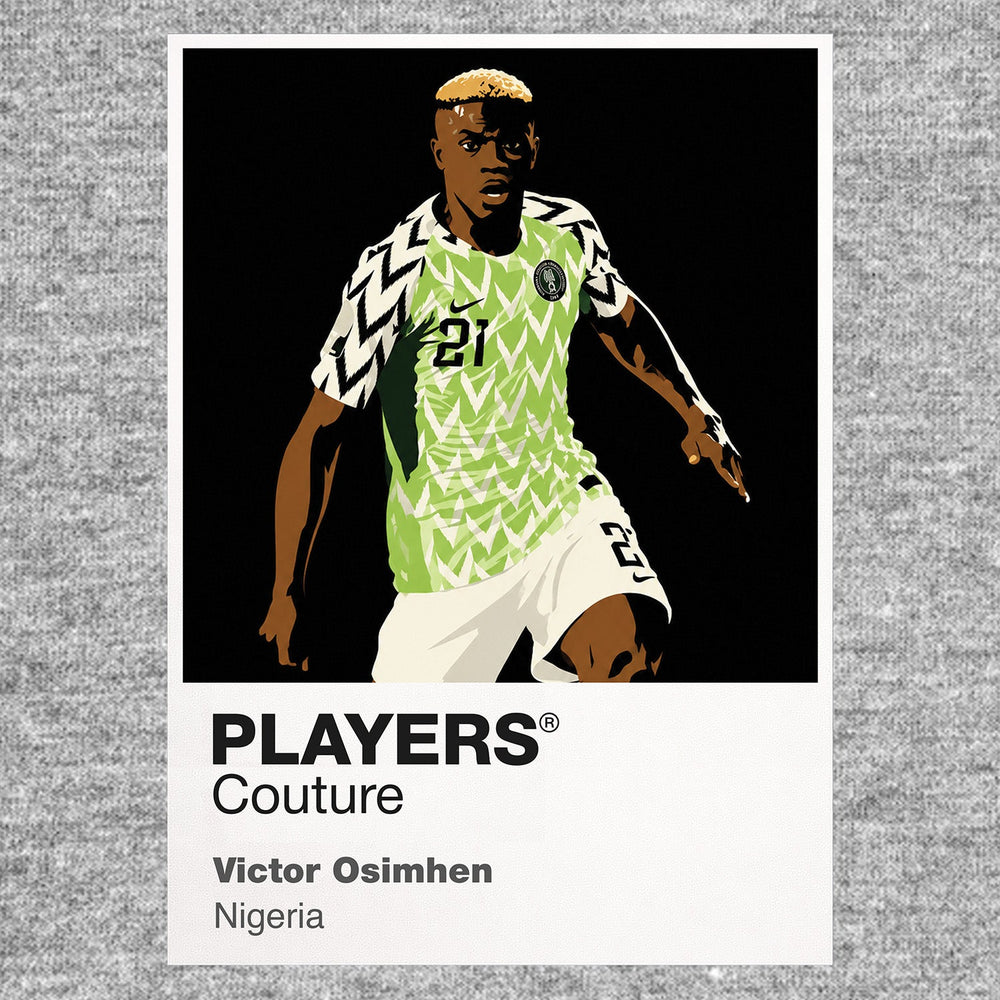 Victor Osimhen Players Couture Frame Gray
