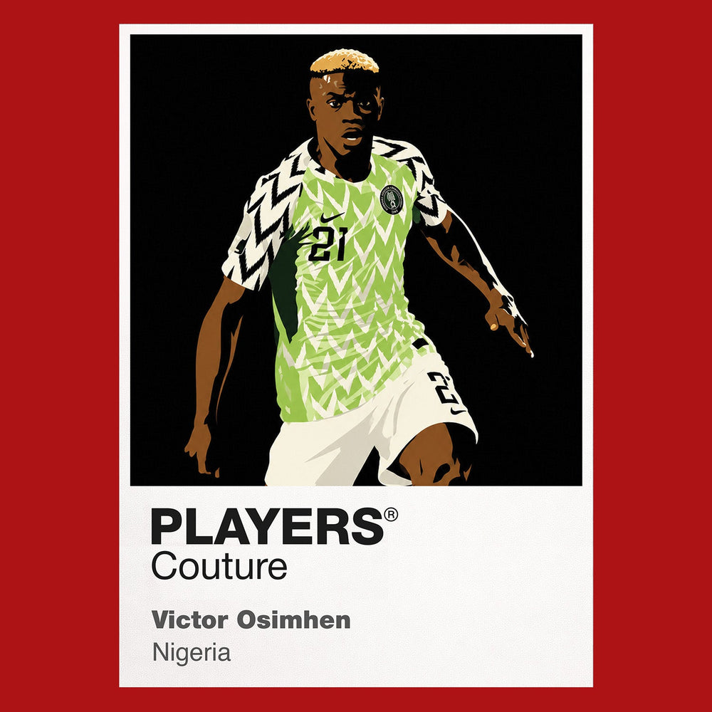 Victor Osimhen Players Couture Frame Red