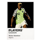 Victor Osimhen Players Couture Frame White