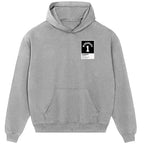 Victor Wembanyama 1 hoodie – grey men's hoodie featuring the Victor Wembanyama 1 Players Couture logo