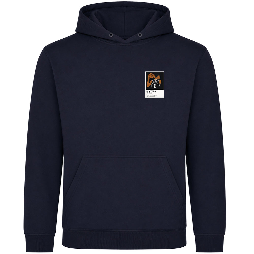 Victor Wembanyama Spurs Basketball Icon Frame Men's Hoodie