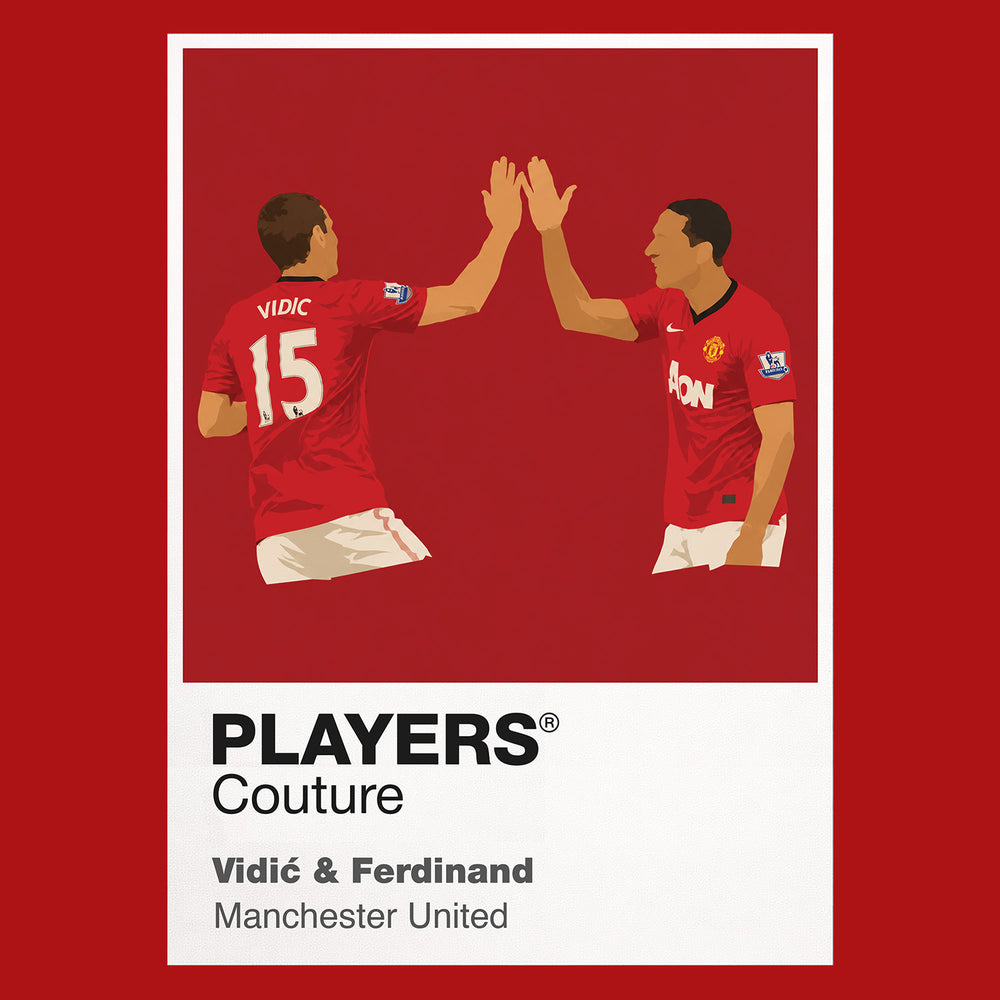 Vidić & Ferdinand Manchester United Icon Frame - Icon Design (View 8)
