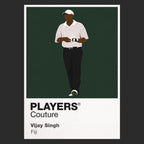 Vijah Singh Golf Icon Frame Men's T-Shirt