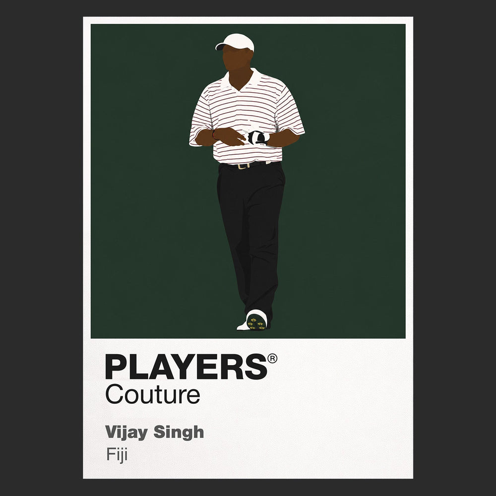Vijay Singh Golf Icon Frame Men's Polo Shirt