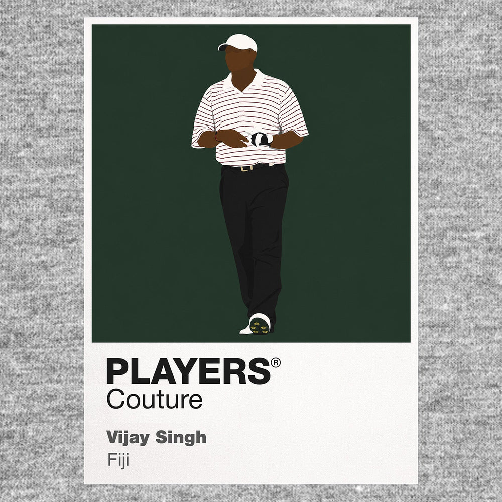 Vijay Singh Golf Icon Frame Men's Polo Shirt