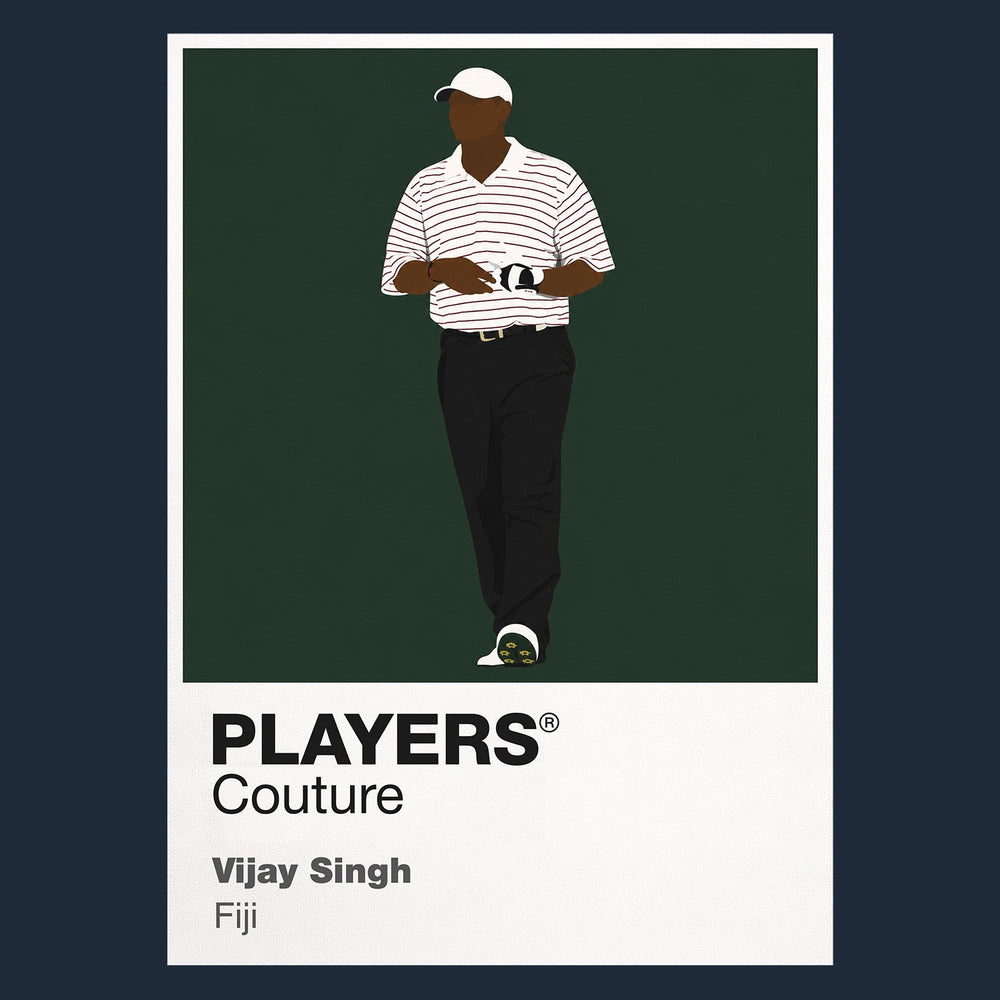 Vijay Singh Golf Icon Frame Men's Polo Shirt