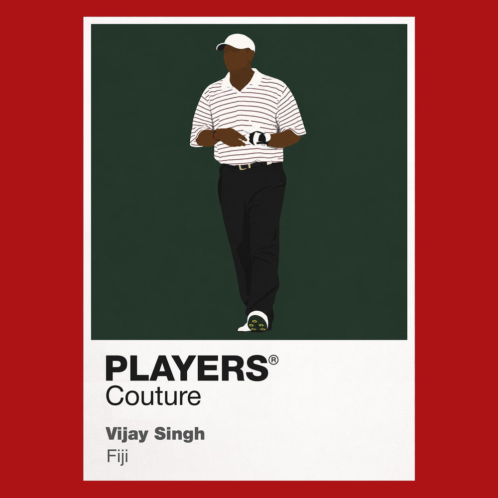 Vijay Singh Golf Icon Frame Men's Polo Shirt