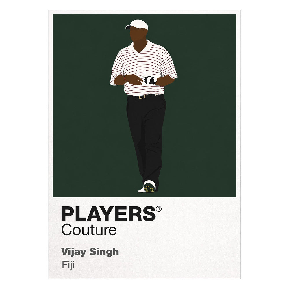Vijay Singh Golf Icon Frame Men's Polo Shirt