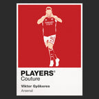 Viktor Gyokeres Arsenal Icon Frame — Black