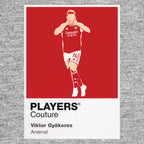 Viktor Gyokeres Arsenal Icon Frame — Gray