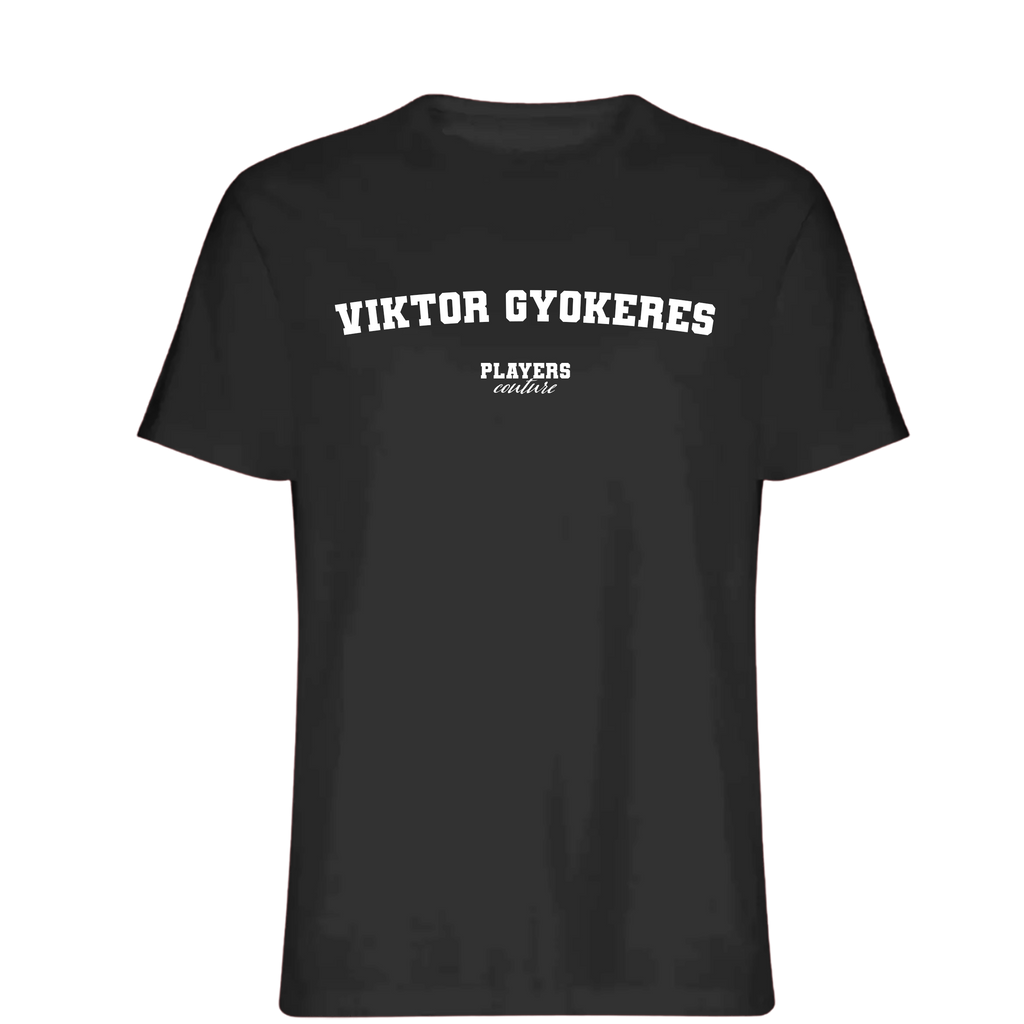Viktor Gyokeres Players Couture Mens T-Shirt Black