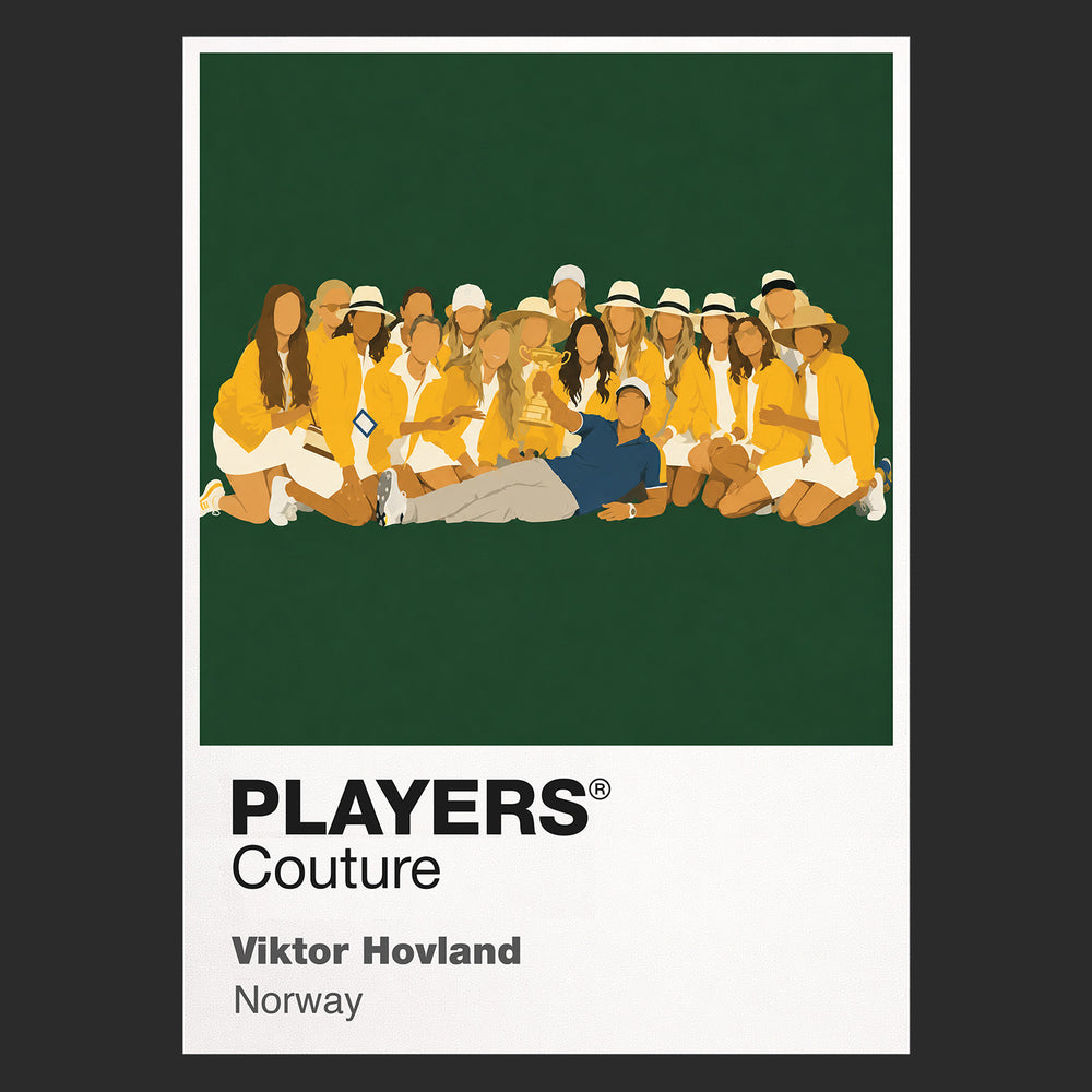 Viktor Hovland Ladies Man Golf Icon Frame - Icon Design (View 10)
