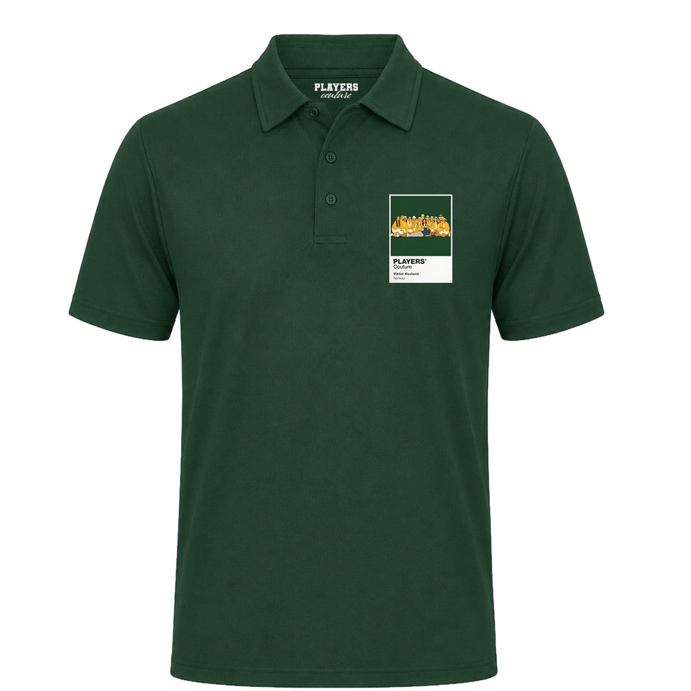 Viktor Hovland Ladies Man Golf Icon Frame Men's Polo Shirt